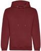 Just Cool JH201 Organic Hoodie - Burgundy - L