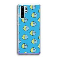 Visjes: Huawei P30 Pro Transparant Hoesje Visjes: Huawei P30 Pro Transparant Hoesje