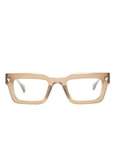 T Henri Eyewear lunettes de vue Slantnose Rx à monture carrée - Marron