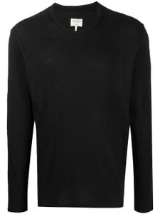 rag & bone t-shirt en coton à manches longues - Noir