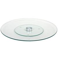Gerimport Serveerschaal - met roterend glas plateau - D35 - serveer plateau
