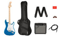 Squier Affinity Stratocaster HSS Lake Placid Blue MN Starterpack - thumbnail