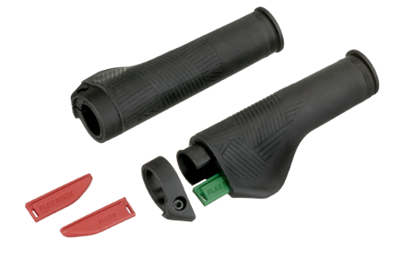 Ergotec Eg active flex handvat - ergonomisch - verstelbare hardheid - comfort - zwart