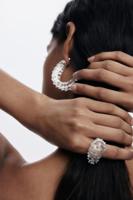 Marine ring kristal zalio - BLACK - U