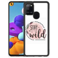 Samsung Galaxy A21s | Bumper Hoesje | Boho Stay Wild