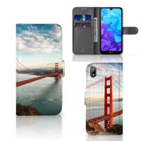 Huawei Y5 (2019) | Flip Cover | Golden Gate Bridge