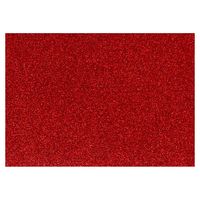 Creativ Company Opstrijkfolie glitter rood, a5