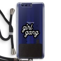 Girl Gang: Honor 9 Transparant Hoesje met koord