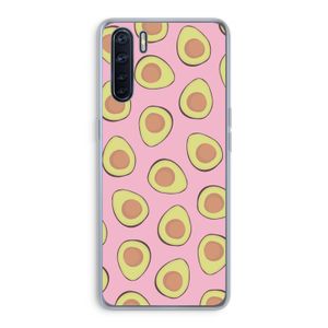 Dancing avocados: Oppo A91 Transparant Hoesje