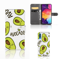 Samsung Galaxy A50 Leuk Hoesje Avocado Singing - thumbnail