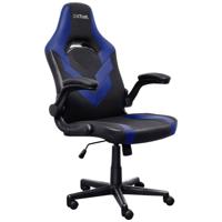 Trust GXT 703B Riye Gaming stoel Zwart/blauw