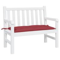 VidaXL Tuinbankkussen 100x50x7 cm oxford stof wijnrood