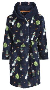 HEMA Kinderbadjas Ruimte Donkerblauw (donkerblauw)