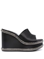 Casadei mules Jasmine Stratosphere 80 mm - Noir