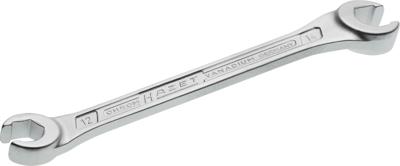 HAZET Dubbele ringsleutel · open 612-12X14 · Buiten-zeskant-profiel · SW 12 x 14 mm