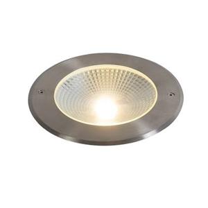 QAZQA Moderne grondspot staal incl. LED 20W - Bridge