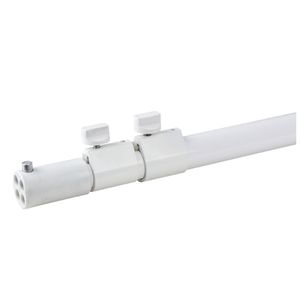 Showtec Ophangbuis voor het Pipes & Drapes systeem, 90-120 cm, wit