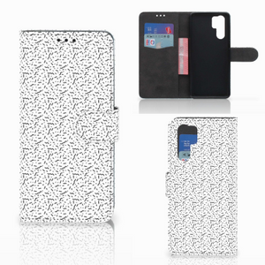 Huawei P30 Pro Telefoon Hoesje Stripes Dots