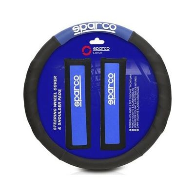 Stuurhoes + kussentjes voor veiligheidsgordel Sparco SPC1111KAZ Universeel