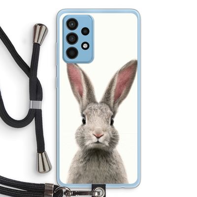 Daisy: Samsung Galaxy A52 Transparant Hoesje met koord