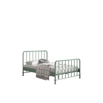 Vipack bed Bronxx - olijfgroen - 140x200 cm - Leen Bakker