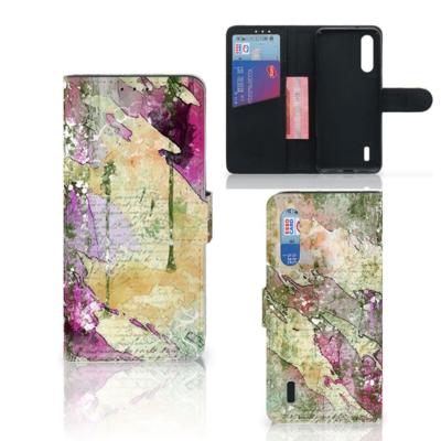 Hoesje Xiaomi Mi 9 Lite Letter Painting Hoesje Xiaomi Mi 9 Lite Letter Painting