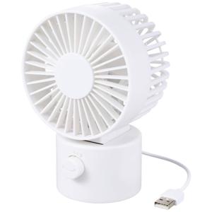 Renkforce RF-USBF-570-WH USB-ventilator In hoogte verstelbaar, Zwenkbaar (b x h x d) 102 x 80 x 151 mm