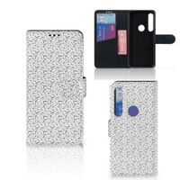 Motorola Moto G8 Plus Telefoon Hoesje Stripes Dots - thumbnail