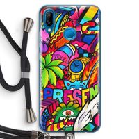 Represent: Huawei P20 Lite Transparant Hoesje met koord