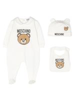 Moschino Kids pyjama à imprimé Teddy Bear - Blanc - thumbnail