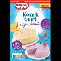 Dr. Oetker Kwarktaart Eigen Fruit Bakmix 210 g bij Jumbo