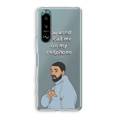Hotline bling: Sony Xperia 5 III Transparant Hoesje
