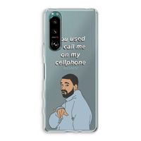 Hotline bling: Sony Xperia 5 III Transparant Hoesje