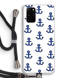 Ankers: Samsung Galaxy S20 Plus Transparant Hoesje met koord