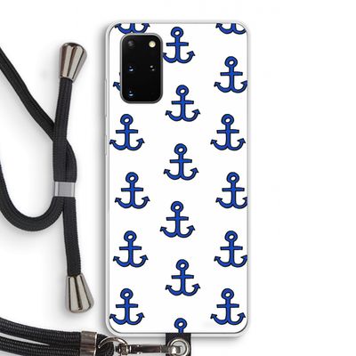 Ankers: Samsung Galaxy S20 Plus Transparant Hoesje met koord