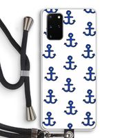 Ankers: Samsung Galaxy S20 Plus Transparant Hoesje met koord