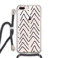 Marrakech Arrows: iPhone 7 PLUS Transparant Hoesje met koord
