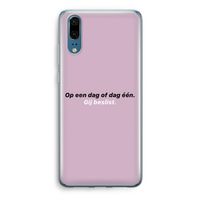 gij beslist: Huawei P20 Transparant Hoesje