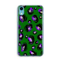Green Cheetah: iPhone XR Transparant Hoesje