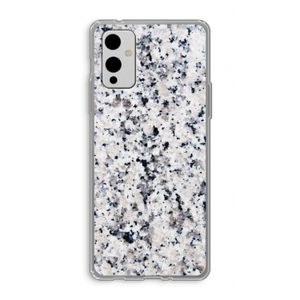 Gespikkelde marmer: OnePlus 9 Transparant Hoesje