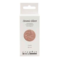 Creativ Company Keramiek glazuur 984-1101 c dekkend coral - 60ml
