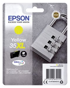 Inktcartridge Epson 35XL T3594 geel HC