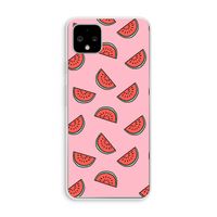 Watermeloen: Pixel 4 XL Transparant Hoesje