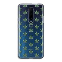 Weed: OnePlus 7 Pro Transparant Hoesje