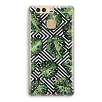 Geometrische jungle: Huawei P9 Transparant Hoesje Geometrische jungle: Huawei P9 Transparant Hoesje
