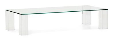 Kave Home Salontafel 'Adularia' Glas, 140 x 60cm, kleur Transparant