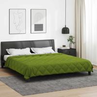 Vol jaar dekbed Groen 220 x 200 cm Microfiber