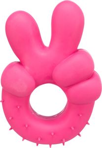 TRIXIE PEACE HANDTEKEN LATEX ASSORTI 14 CM