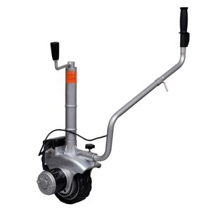 VidaXL Elektrotrekker gemotoriseerd 12 v 350 w aluminium