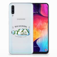 Samsung Galaxy A50 Telefoonhoesje met Naam Boho Bottle